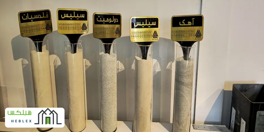 مواد اولیه بلوک هبلکس