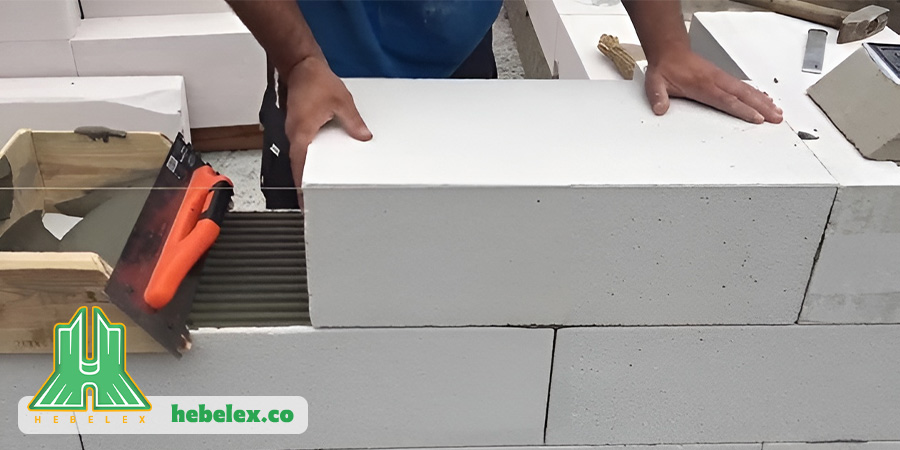 ابعاد بلوک هبلکس در ساخت