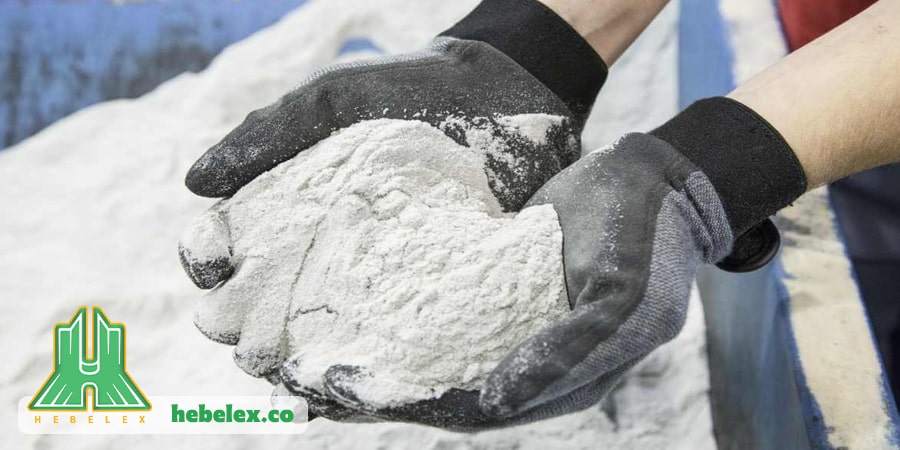 آهک از مواد اولیه بلوک هبلکس