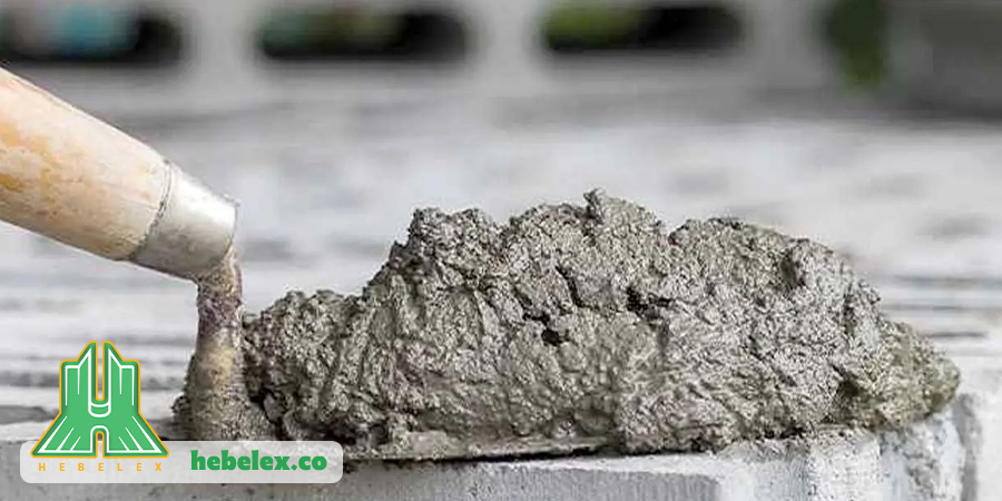 سیمان از مواد اولیه بلوک هبلکس