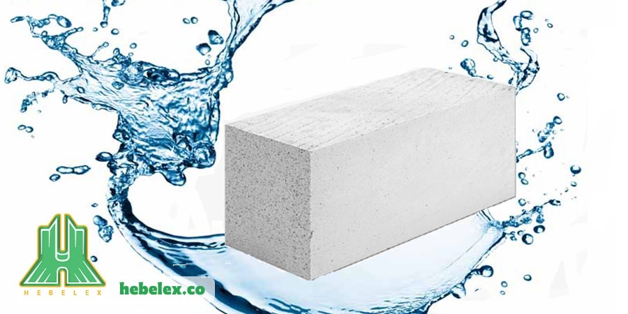 تأثیر جذب آب بلوک هبلکس بر کیفیت آن